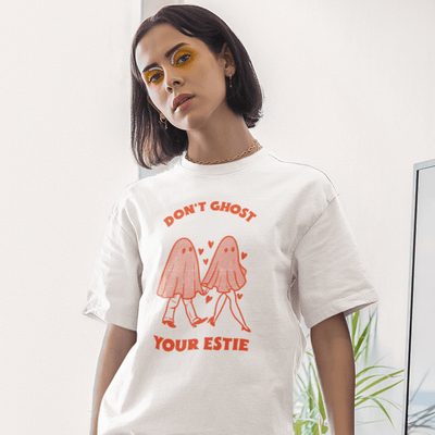 ButFirstSkin Don't Ghost Your Estie Halloween T-Shirt S