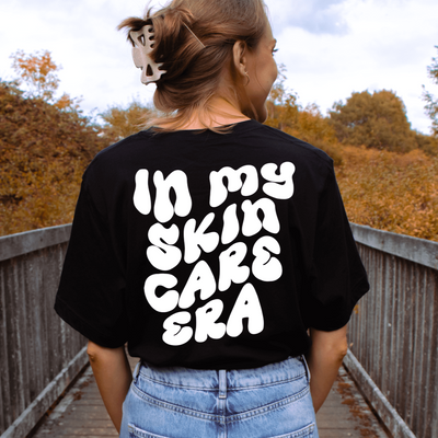 ButFirstSkin In My Skincare Era T-Shirt Black / S