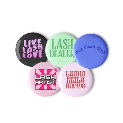 ButFirstSkin Lashes Pin Set