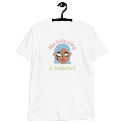 ButFirstSkin Me Following Makeup Tutorial T-Shirt S