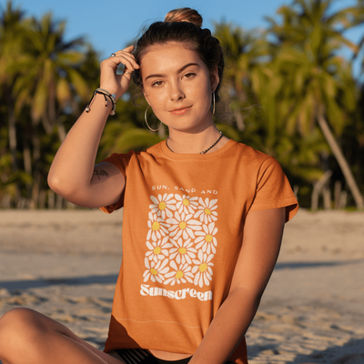 ButFirstSkin Sun Sand And Sunscreen T-Shirt