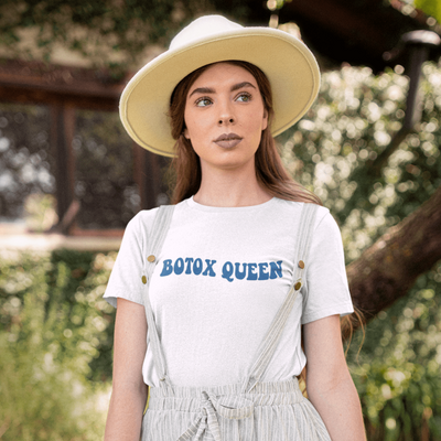 Botox Queen T-Shirt White / XS | ButFirstSkin