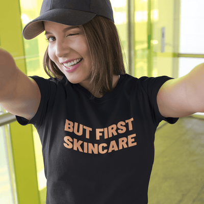 But First Skincare T-Shirt Black / S | ButFirstSkin