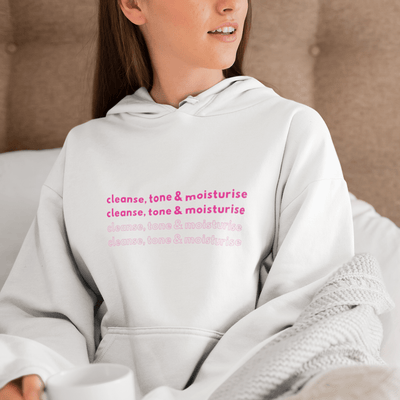 Cleanse, Tone & Moisturise Hoodie S | ButFirstSkin