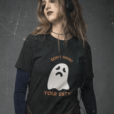 Don't Ghost Your Estie Halloween T-Shirt S | ButFirstSkin