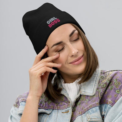 Girl Boss Embroidered Beanie Default Title | ButFirstSkin