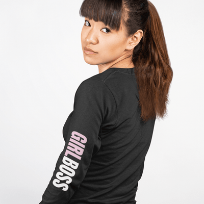 Girl Boss Long Sleeve T-Shirt S | ButFirstSkin