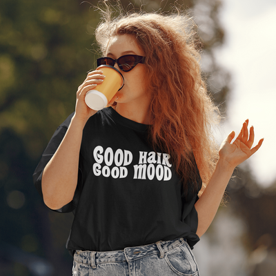 Good Hair Good Mood T-Shirt S | ButFirstSkin