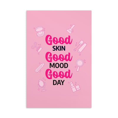 Good Skin Good Mood Good Day Postcard Postcard | ButFirstSkin