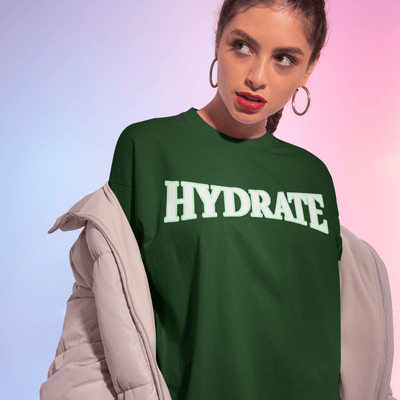 Hydrate T-Shirt Green / S | ButFirstSkin