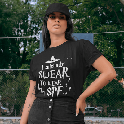 I Solemnly Swear To Wear SPF T-Shirt S | ButFirstSkin