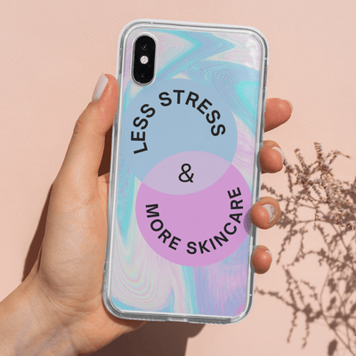 Less Stress More Skincare iPhone Case iPhone 11 | ButFirstSkin