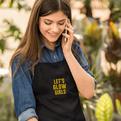 Let's Glow Girls Apron | ButFirstSkin