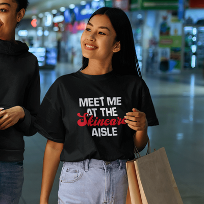 Meet Me At The Skincare Aisle T-Shirt S | ButFirstSkin