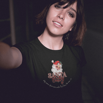 Santa Baby, Slip Some Skincare Under The Tree For Me Christmas T-Shirt S | ButFirstSkin