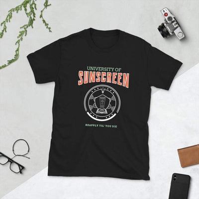 University Of Sunscreen T-Shirt | ButFirstSkin