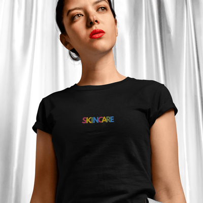 Skincare Embroidered T-Shirt S | ButFirstSkin