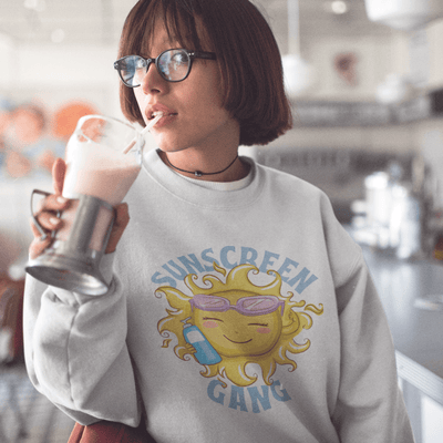 Sunscreen Gang Sweatshirt | ButFirstSkin