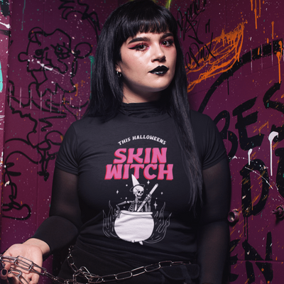 ButFirstSkin This Halloweens Skin Witch T-Shirt